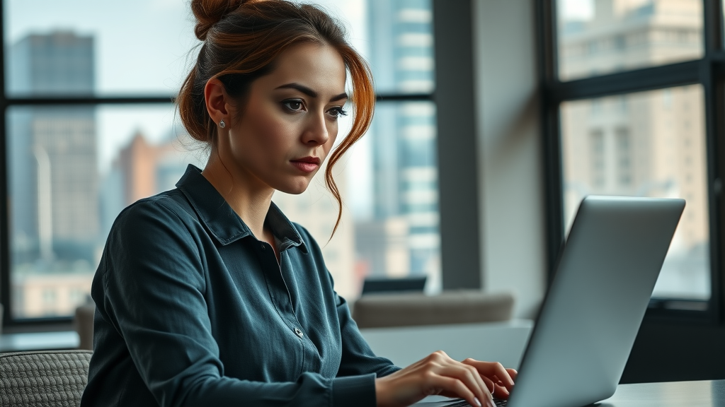 determined woman entrepreneur analyzing marketing analytics women entrepreneurs marketing