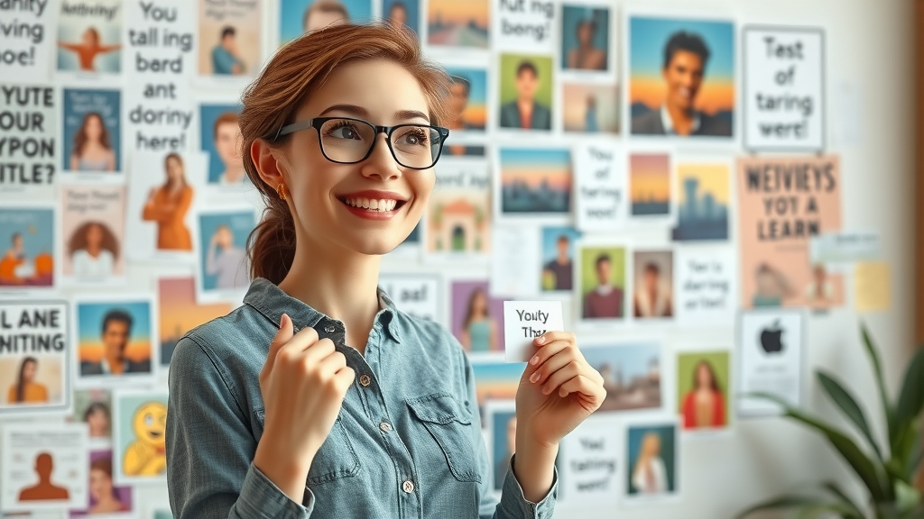 Visionary woman planning her next great lifestyle stage