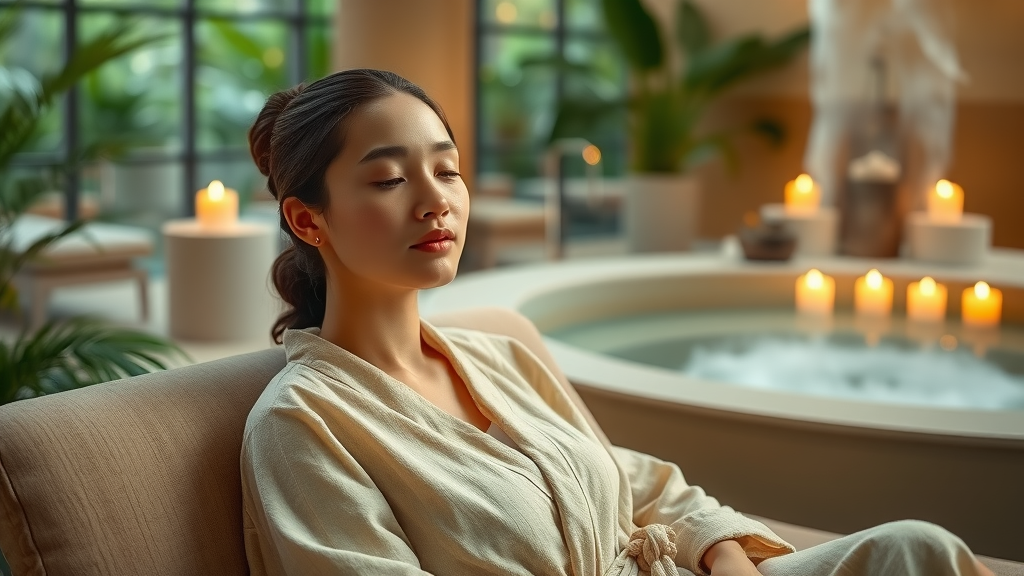 Serene spa environment illustrating the connection between wellness and spa treatments