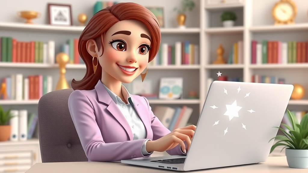 Accomplished female entrepreneur researching financial tools to help women entrepreneurs build wealth.