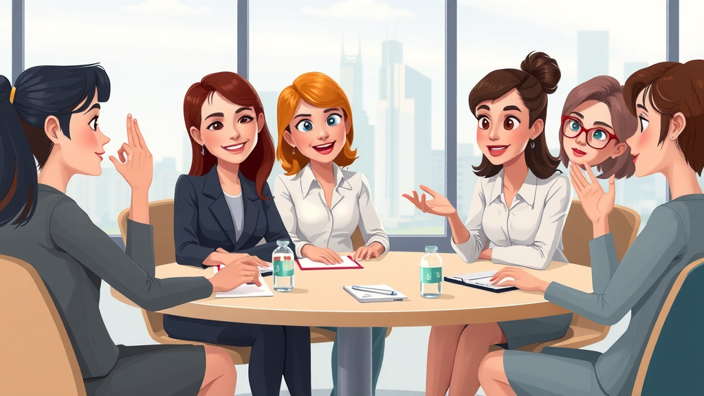 Professional women answering FAQs about networking, networking tips for women in business