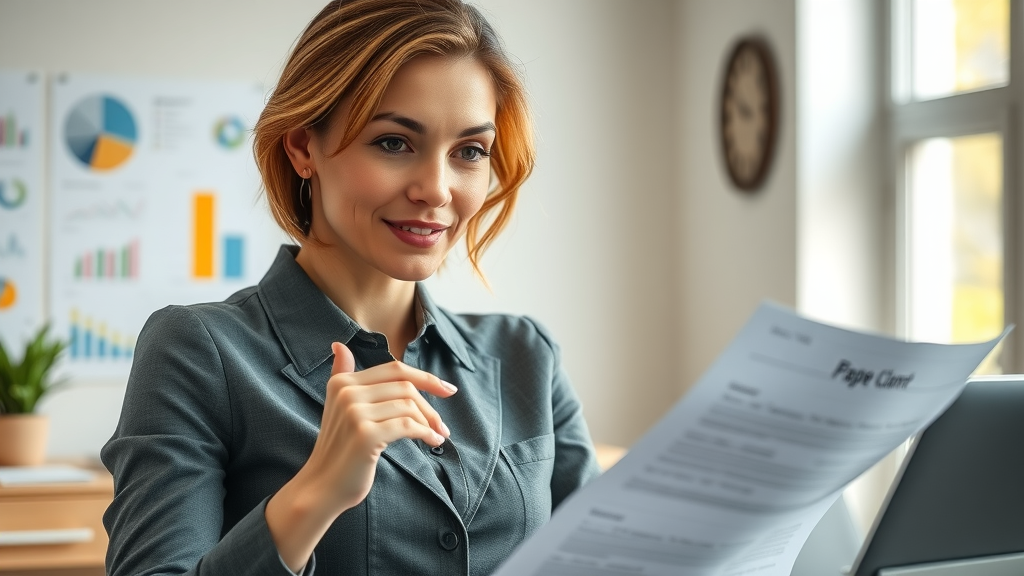 Empowered woman confidently engaging in financial coaching for women strategies, planning finances effectively