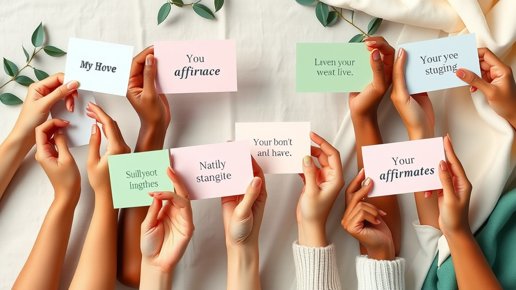 positive affirmations: Diverse women